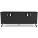 Neilsville - Black/gray - Medium Tv Stand-Washburn's Home Furnishings