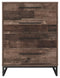 Neilsville - Multi Gray - Four Drawer Chest-Washburn's Home Furnishings