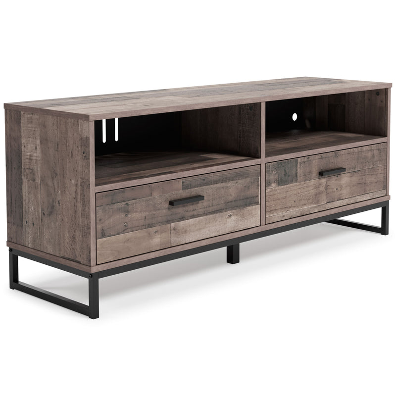 Neilsville - Multi Gray - Medium Tv Stand - Vinyl-wrapped-Washburn's Home Furnishings