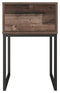 Neilsville - Multi Gray - One Drawer Night Stand-Washburn's Home Furnishings