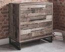 Neilsville - Multi Gray - Three Drawer Chest-Washburn's Home Furnishings