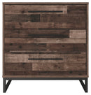 Neilsville - Multi Gray - Three Drawer Chest-Washburn's Home Furnishings