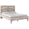 Neilsville - Whitewash - Queen Panel Platform Bed-Washburn's Home Furnishings