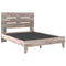 Neilsville - Whitewash - Queen Panel Platform Bed-Washburn's Home Furnishings