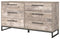 Neilsville - Whitewash - Six Drawer Dresser-Washburn's Home Furnishings