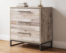 Neilsville - Whitewash - Three Drawer Chest-Washburn's Home Furnishings