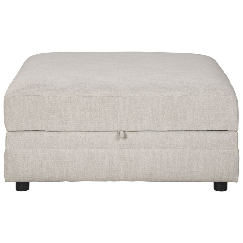 Neira - Fog - Ottoman With Storage-Washburn's Home Furnishings