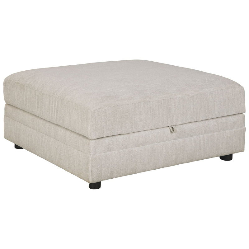 Neira - Fog - Ottoman With Storage-Washburn's Home Furnishings