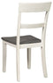 Nelling - White / Brown / Beige - Dining Chair (set Of 2)-Washburn's Home Furnishings