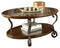 Nestor - Medium Brown - Oval Cocktail Table-Washburn's Home Furnishings