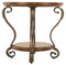 Nestor - Medium Brown - Round End Table-Washburn's Home Furnishings