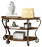 Nestor - Medium Brown - Sofa Table-Washburn's Home Furnishings