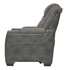 Next-gen - Dark Gray - Pwr Recliner/adj Headrest-Washburn's Home Furnishings