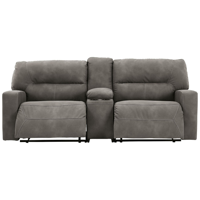 Next-gen Durapella - Slate - Left Arm Facing Power Reclining 3 Pc Sectional-Washburn's Home Furnishings