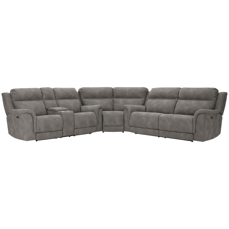 Next-gen Durapella - Slate - Power Sofa 3 Pc Sectional-Washburn's Home Furnishings