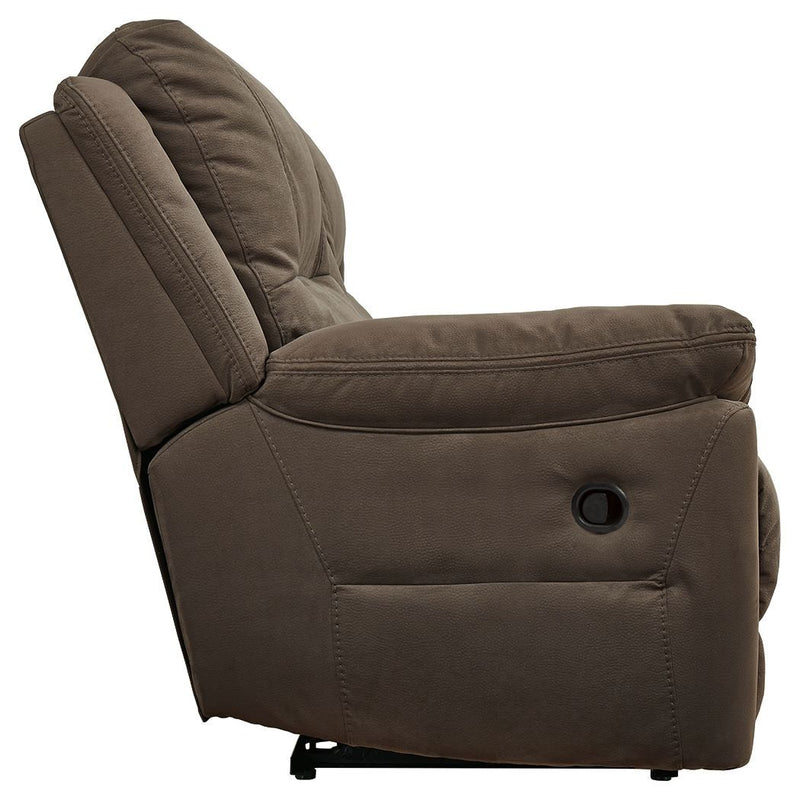 Next-gen - Espresso - Dbl Rec Loveseat W/console-Washburn's Home Furnishings