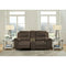 Next-gen - Espresso - Dbl Rec Pwr Loveseat W/console-Washburn's Home Furnishings