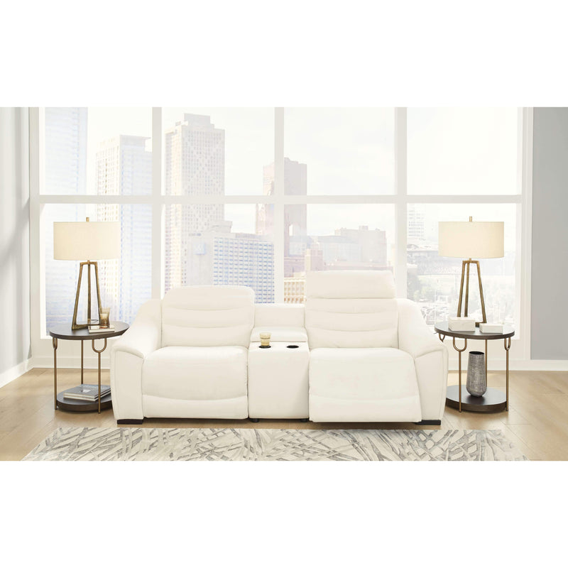 Next-gen Gaucho - Chalk - Left Arm Facing Power Reclining 3 Pc Sectional-Washburn's Home Furnishings