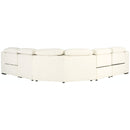 Next-gen Gaucho - Chalk - Left Arm Facing Power Reclining 5 Pc Sectional-Washburn's Home Furnishings