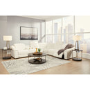 Next-gen Gaucho - Chalk - Left Arm Facing Power Reclining 6 Pc Sectional-Washburn's Home Furnishings