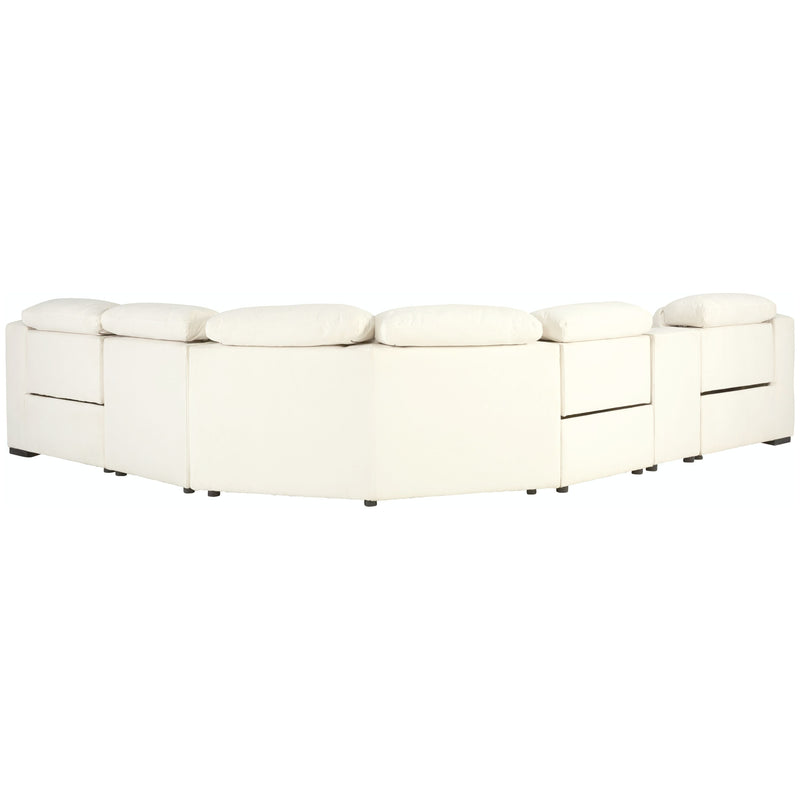 Next-gen Gaucho - Chalk - Right Arm Facing Power Reclining 6 Pc Sectional-Washburn's Home Furnishings