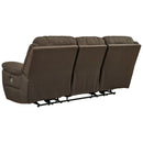 Next-gen Gaucho - Espresso - Reclining Power Sofa-Washburn's Home Furnishings