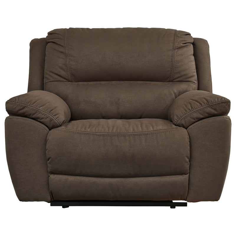 Next-gen Gaucho - Espresso - Zero Wall Power Wide Recliner-Washburn's Home Furnishings