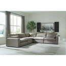 Next-gen Gaucho - Putty - Left Arm Facing Corner Chair 5 Pc Sectional-Washburn's Home Furnishings