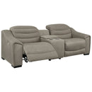 Next-gen Gaucho - Putty - Left Arm Facing Power Recliner 3 Pc Sectional-Washburn's Home Furnishings