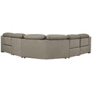 Next-gen Gaucho - Putty - Left Arm Facing Power Recliner 5 Pc Sectional-Washburn's Home Furnishings