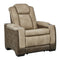 Next-gen - Light Brown - Pwr Recliner/adj Headrest-Washburn's Home Furnishings