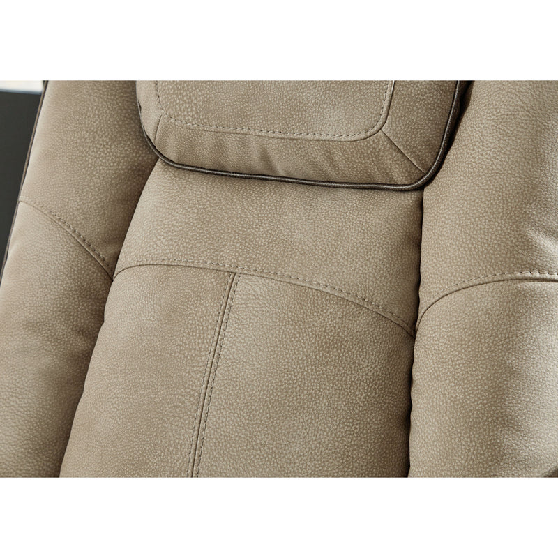 Next-gen - Light Brown - Pwr Recliner/adj Headrest-Washburn's Home Furnishings