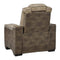 Next-gen - Light Brown - Pwr Recliner/adj Headrest-Washburn's Home Furnishings