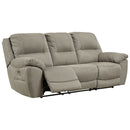 Next-gen - Putty - Reclining Power Sofa-Washburn's Home Furnishings