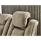 Next-gen - Sand - Pwr Rec Loveseat/con/adj Hdrst-Washburn's Home Furnishings