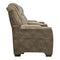 Next-gen - Sand - Pwr Rec Loveseat/con/adj Hdrst-Washburn's Home Furnishings