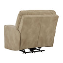 Next-gen - Sand - Pwr Recliner/adj Headrest-Washburn's Home Furnishings