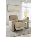 Next-gen - Sand - Zero Wall Power Recliner-Washburn's Home Furnishings