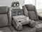 Next-gen - Slate - Pwr Rec Sofa With Adj Headrest-Washburn's Home Furnishings