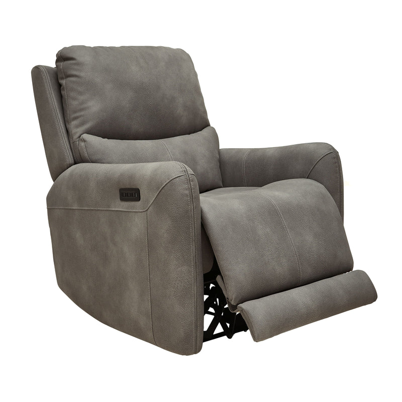 Next-gen - Slate - Zero Wall Power Recliner-Washburn's Home Furnishings