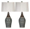 Niobe - Multi Gray - Ceramic Table Lamp (2/cn)-Washburn's Home Furnishings