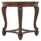 Norcastle - Dark Brown - Round End Table-Washburn's Home Furnishings