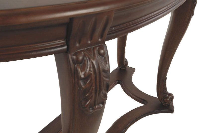 Norcastle - Dark Brown - Sofa Table-Washburn's Home Furnishings