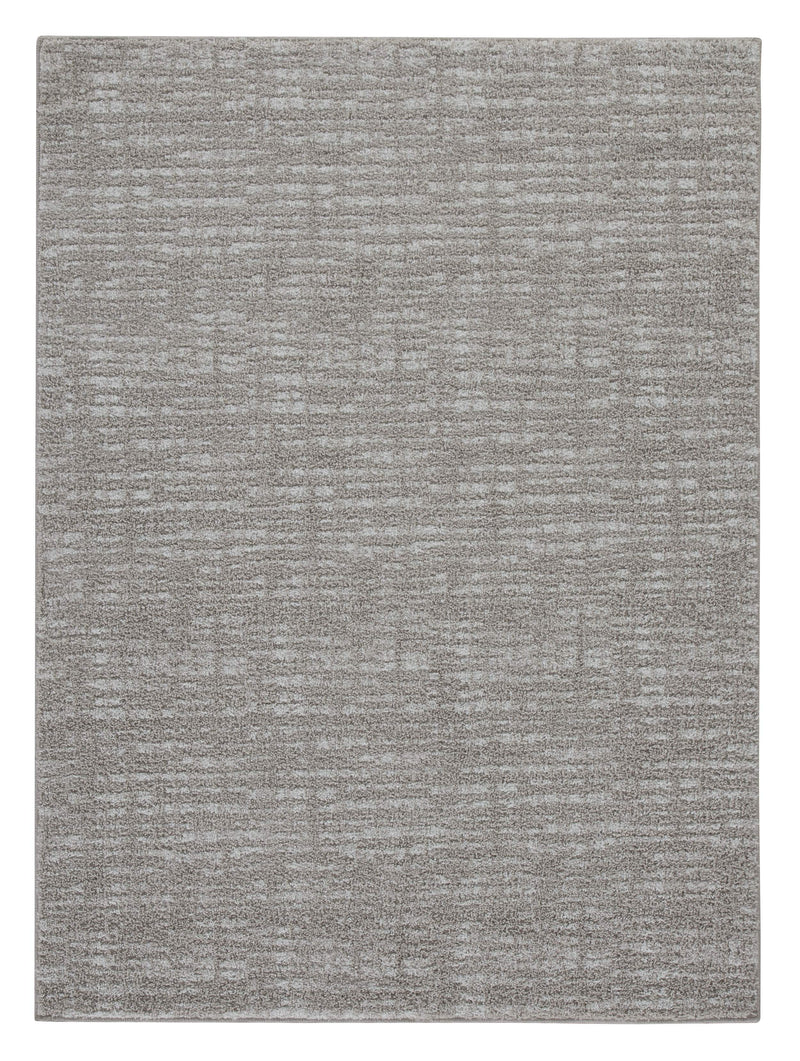 Norris - Taupe/white - Medium Rug-Washburn's Home Furnishings