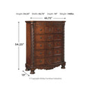 North - Dark Brown - Chest-Washburn's Home Furnishings