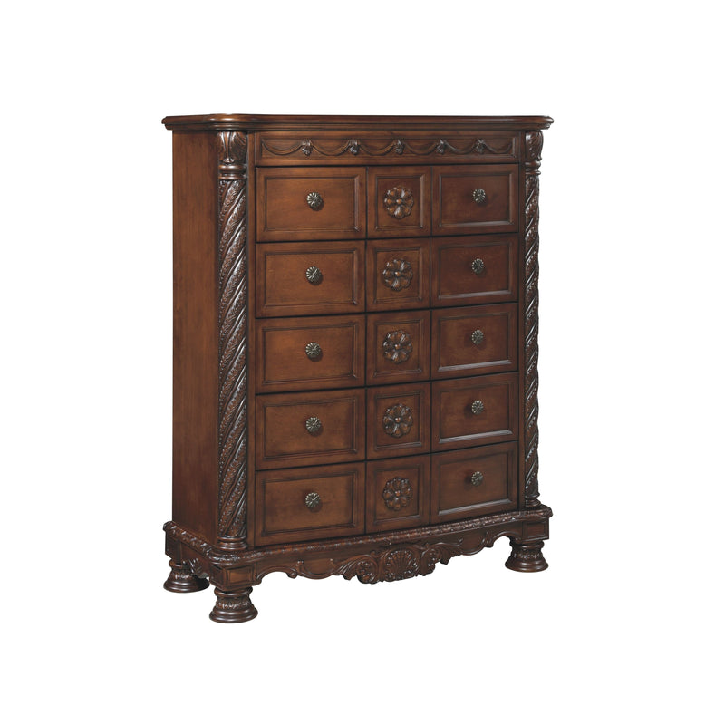 North - Dark Brown - Chest-Washburn's Home Furnishings