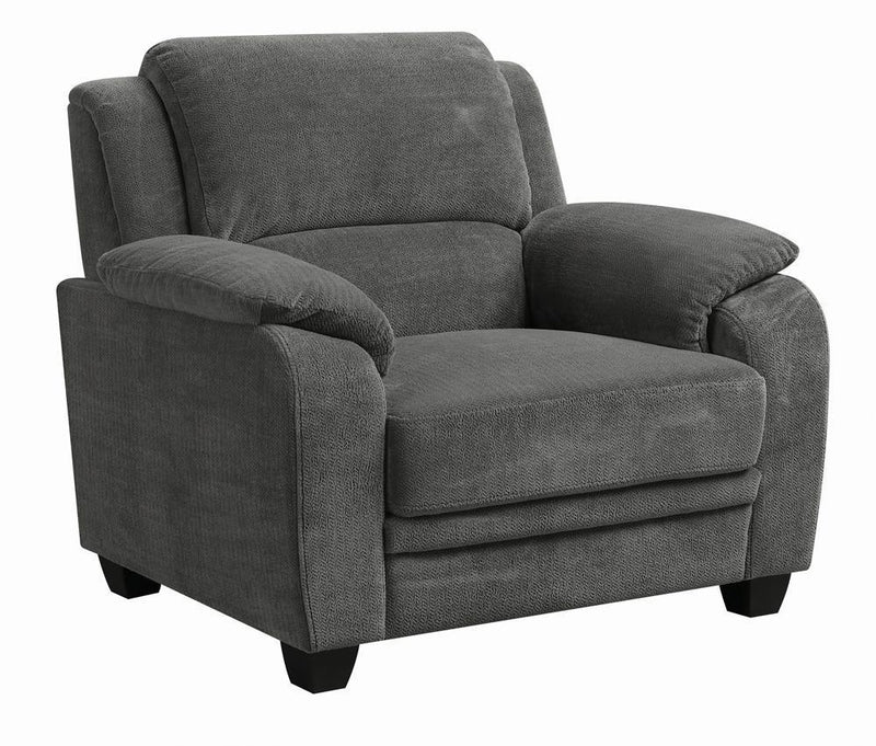 Northend - Chair - Charcoal-Washburn's Home Furnishings