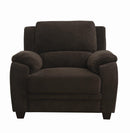 Northend - Chair - Chocolate-Washburn's Home Furnishings