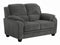 Northend - Loveseat - Charcoal-Washburn's Home Furnishings