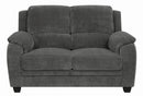 Northend - Loveseat - Charcoal-Washburn's Home Furnishings